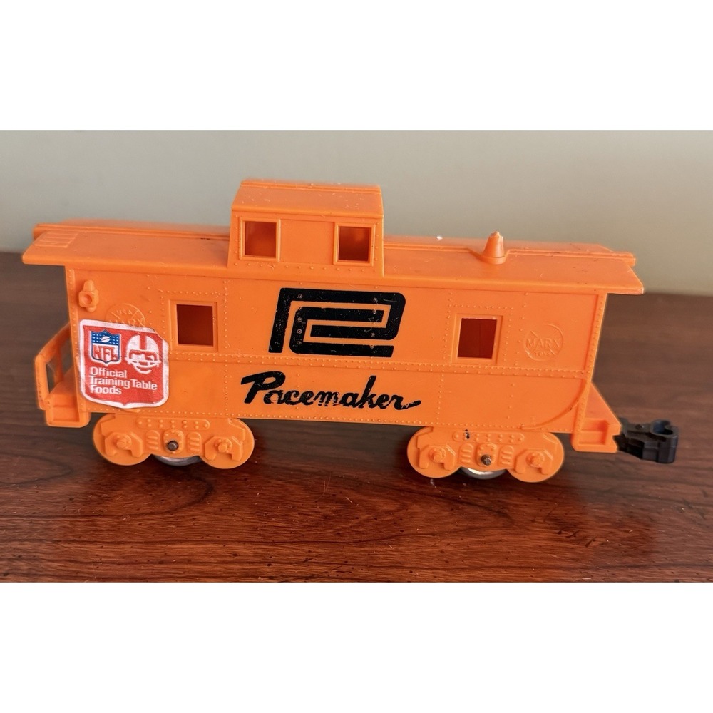Vintage MARX O Gauge Orange Pacemaker Caboose